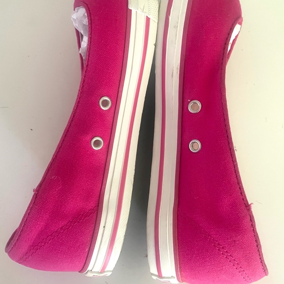 CONVERSE One Star woman’s pink canvas slip on shoes size 10 - Picture 9 of 11